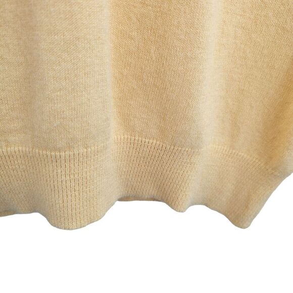 Christian Dior Sweater Womens Sz Medium Green Vintage Logo Designer Luxury Soft - Picture 8 of 13